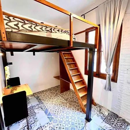 Apartment P7 Estudio Nuevo! Cocina Privada! Metro Sants P7
